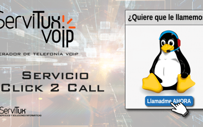 Servitux renueva y mejora el servicio Click2Call