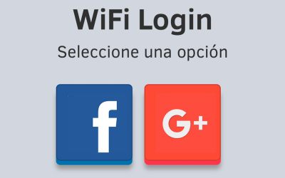 Nuevo ST-Hotspot: WiFi Social Login con Google y Facebook