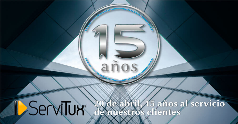 20 de abril de 2019, decimoquinto aniversario de Servitux