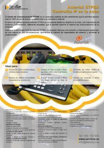 Folleto Informativo Centralitas STPBX